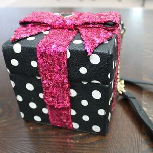 Betsey Johnson Present Box Crossbody Bag